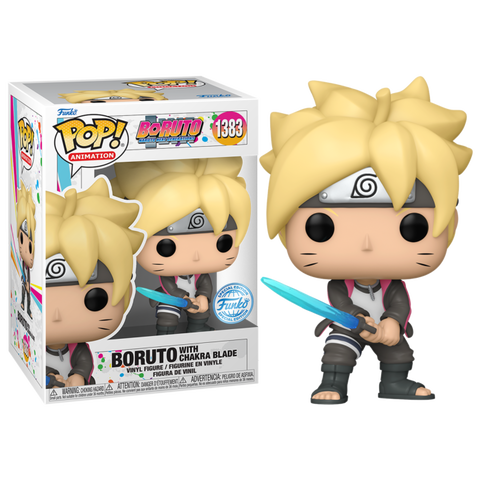 FUNKO POP! ANIMATION: BORUTO with CHAKRA BLADE #1383 **SPECIAL EDITION EXCLUSIVE**