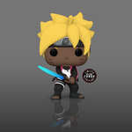 **CHASE & COMMON BUNDLE** FUNKO POP! ANIMATION: BORUTO with CHAKRA BLADE #1383 **AAA EXCLUSIVE**