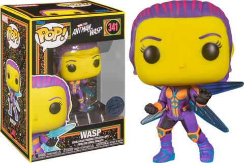 FUNKO POP! MARVEL BLACKLIGHT ANTMAN and WASP [SPECIAL EDITION] #341