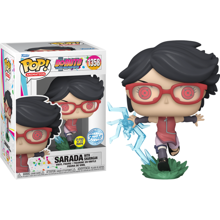 Funko Pop! Anime: Boruto - Sarada with Sharingan #1358 [Exclusive]