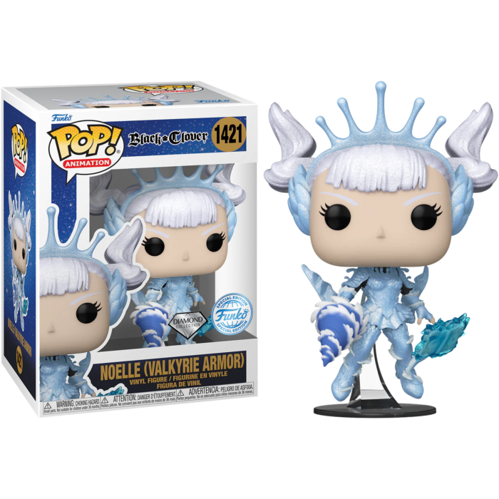 Funko Pop! Anime: Black Clover - Noelle (Valkyrie Armor - Diamond) #1421 [Entertainment Earth Exclusive]