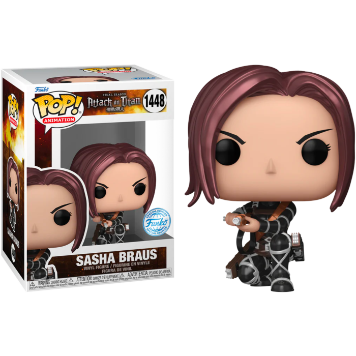 Funko Pop! Animation: SASHA BRAUS #1448 *METALLIC* [US EXCLUSIVE]