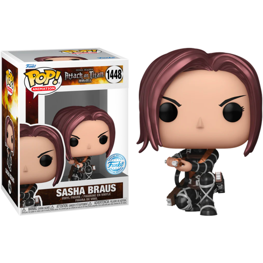 Funko Pop! Animation: SASHA BRAUS #1448 *METALLIC* [US EXCLUSIVE]