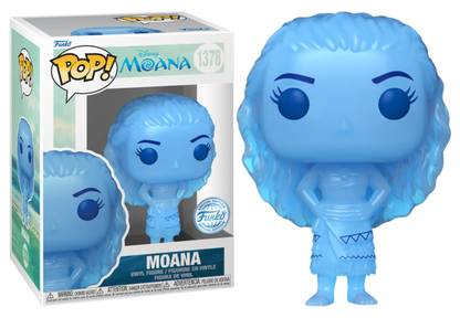 Funko Pop! Moana *Translucent* [EE EXCLUSIVE] #1378