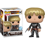 Funko Pop! Animation: ARMIN ARLELT #1447 *METALLIC* [US EXCLUSIVE] *PREORDER*