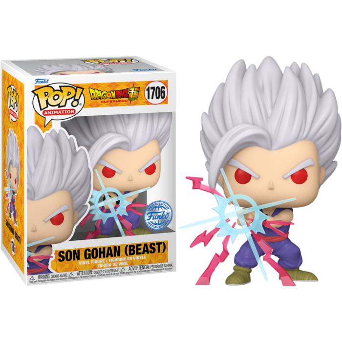 Funko Pop! Dragonball Z - Son Gohan (Beast) #1706 [SPECIAL EDITION Exclusive]