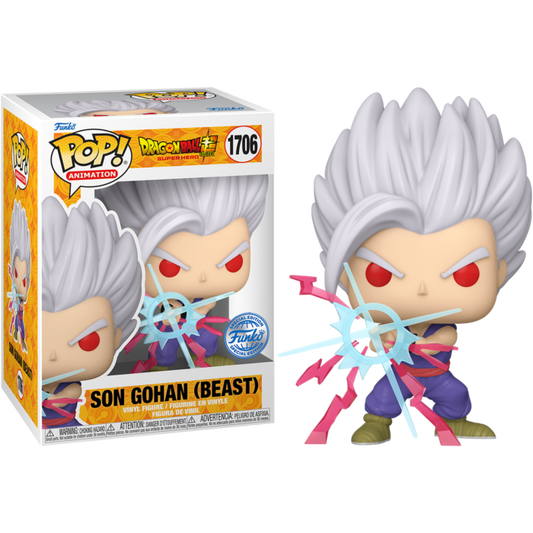 Funko Pop! Dragonball Z - Son Gohan (Beast) #1706 [SPECIAL EDITION Exclusive]