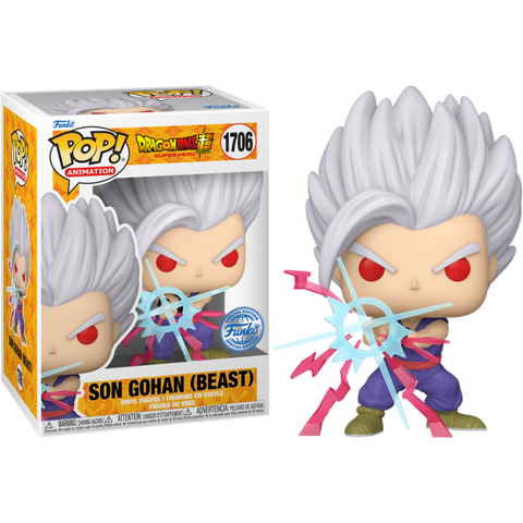 Funko Pop! Dragonball Z - Son Gohan (Beast) #1706 [SPECIAL EDITION Exclusive]