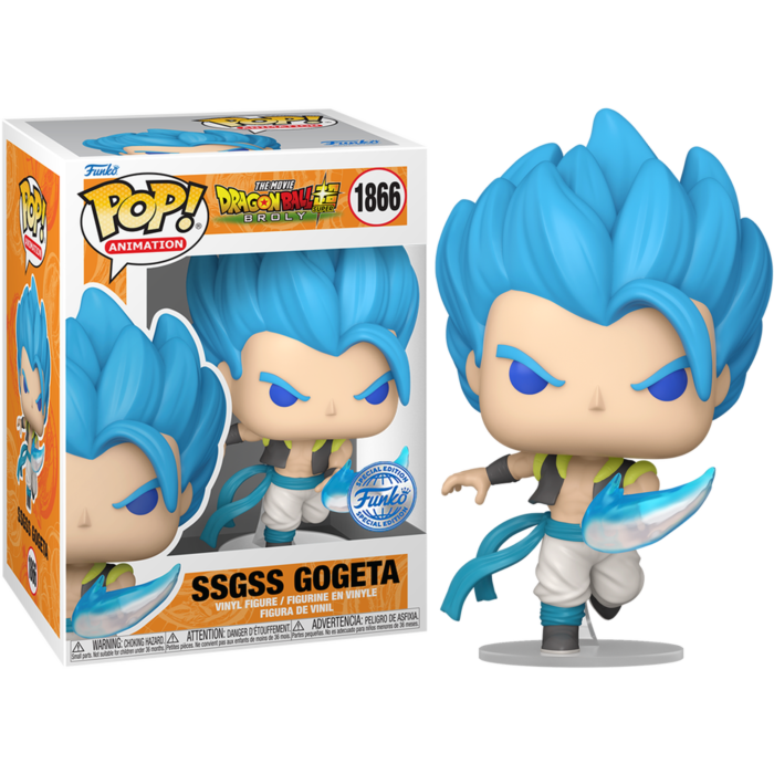 Funko Pop! Anime: Dragon Ball Super - SSGSS Gogeta #1866 [Special Editon]