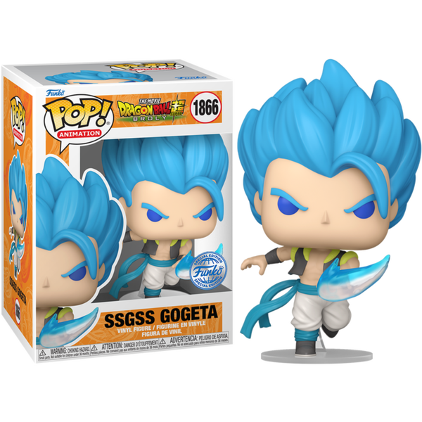 funko POP 1866 SSGSS ゴジータ　（蓄光チェイス版） Funko Pop! Anime: Dragon Ball Super - SSGSS Gogeta #1866