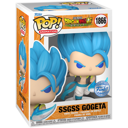Funko Pop! Anime: Dragon Ball Super - SSGSS Gogeta #1866 [Special Editon]