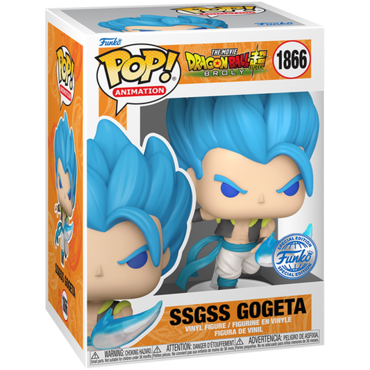 Funko Pop! Anime: Dragon Ball Super - SSGSS Gogeta #1866 [Special Editon]