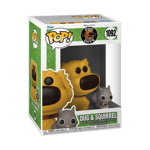 FUNKO POP! DUG DAYS: DUG & SQUIRREL #1092