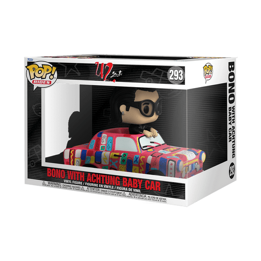 FUNKO POP! RIDES - BONO WITH ACHTUNG BABY CAR #293