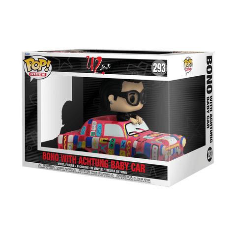 FUNKO POP! RIDES - BONO WITH ACHTUNG BABY CAR #293
