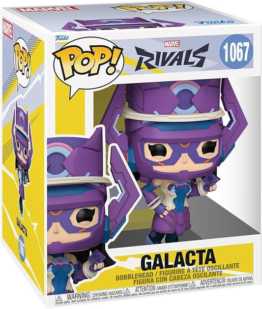 Funko Pop! Games: Marvel Rivals - 6" Galacta / Iron Man / Doctor Doom / Magneto