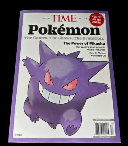 2025 Time Magazine: Pokemon - GENGAR SPECIAL EDITION