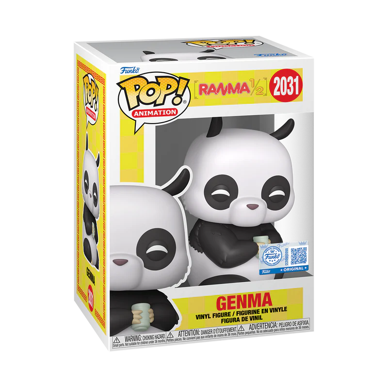 Funko Pop! Anime: Ranma 1/2 - Genma (Ranma As Panda) #2031 [Amazon Exclusive] *PREORDER*