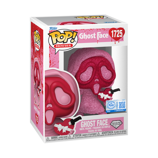 Funko Pop! Movies: Scream - Ghost Face (Valentine - Diamond) #1725 [Funko Special Edition] *PREORDER*