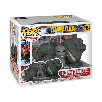 Funko Pop! Movies: Godzilla - Sleeping King Ghidorah / Sleeping Spacegodzilla / Sleeping Godzilla with Minilla