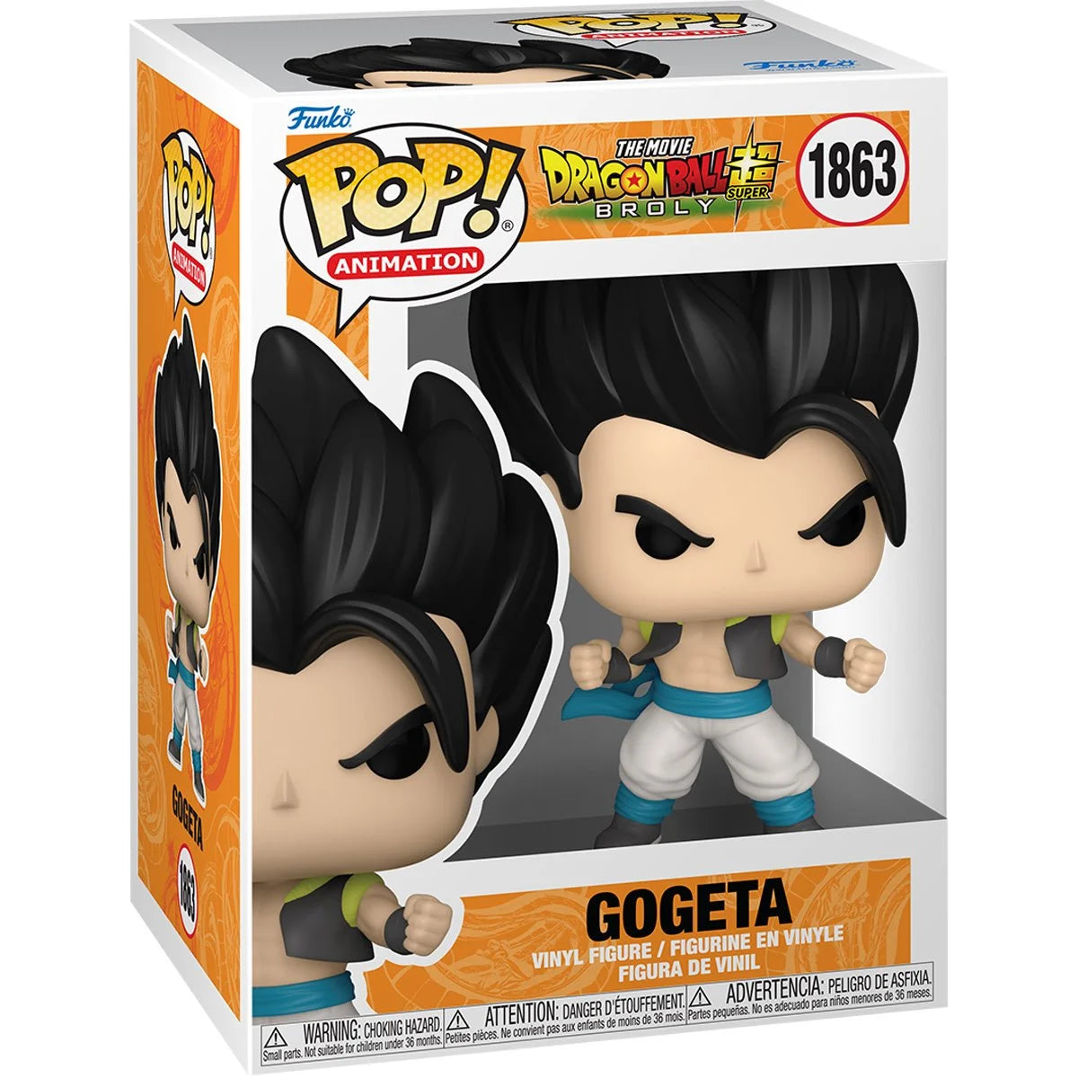 Funko Pop! Anime: Dragon Ball Super - Super Saiyan Broly / Goku (Kid) / Super Saiyan God Vegeta / Cheelai / Broly / Gogeta