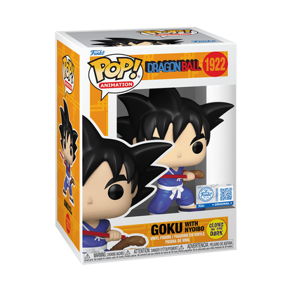 Funko Pop! Anime: Dragon Ball - Goku with Nyoibo #1922 [Funko Special Edition - Glow-In-The-Dark] *PREORDER*