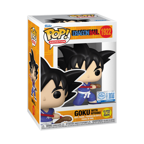 Funko Pop! Anime: Dragon Ball - Goku with Nyoibo #1922 [Funko Special Edition - Glow-In-The-Dark] *PREORDER*
