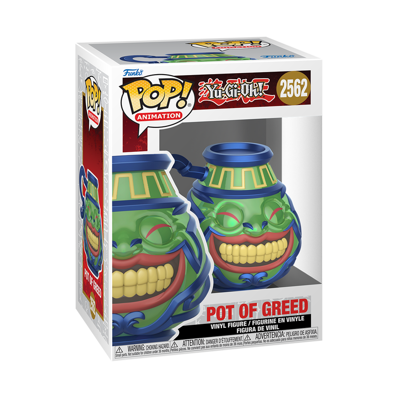 Funko Pop! Anime: Yu-Gi-Oh! - Buster Blader / Pot Of Greed / Relinquished / Scapegoat *PREORDER*