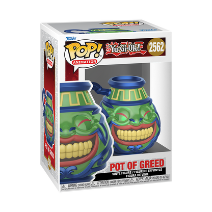 Funko Pop! Anime: Yu-Gi-Oh! - Buster Blader / Pot Of Greed / Relinquished / Scapegoat *PREORDER*
