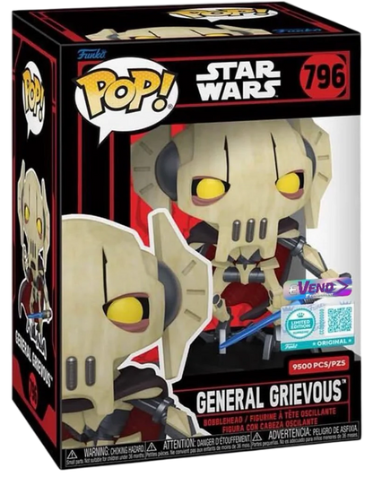 Funko Pop! Star Wars - General Grievous #796 [2025 New York Comic Con NYCC Convention Event Exclusive]
