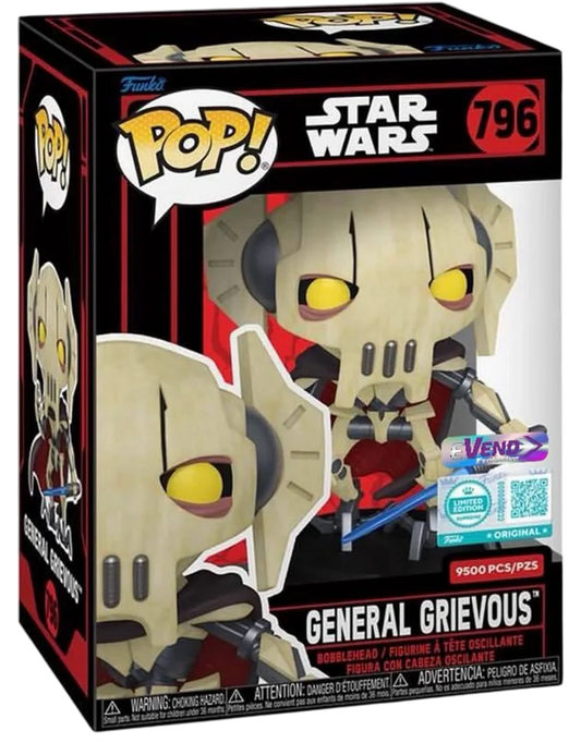Funko Pop! Star Wars - General Grievous #796 [2025 New York Comic Con NYCC Convention Event Exclusive]