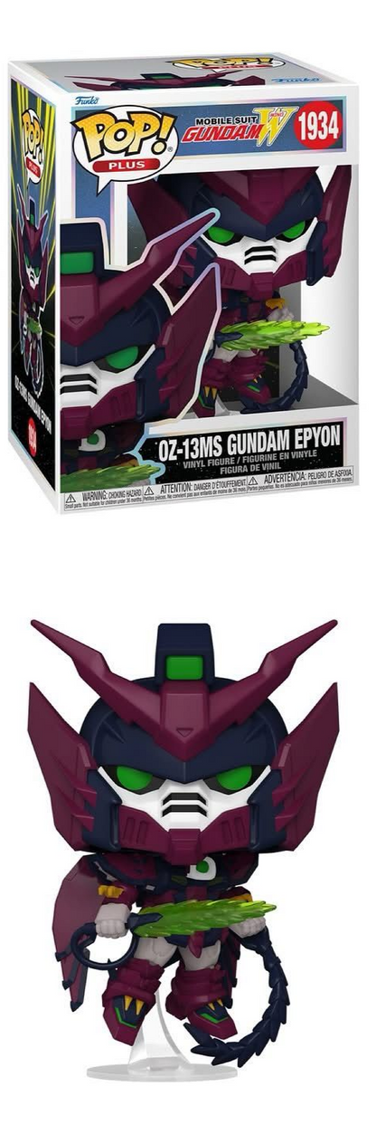 Funko Pop! Mobile Suit: Gundam - Plus! XXXG-00W0 Wing Gundam Zero / 0Z-12MS Gundam Epyon / XXG-01D Gundam Deathscythe