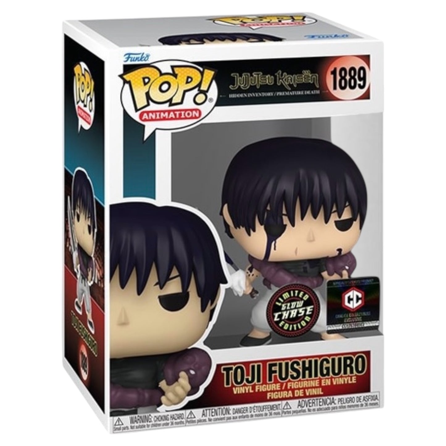 Funko Pop! Anime: Jujutsu Kaisen - Toji Fushiguro #1889 [Chalice Collectibles Exclusive]