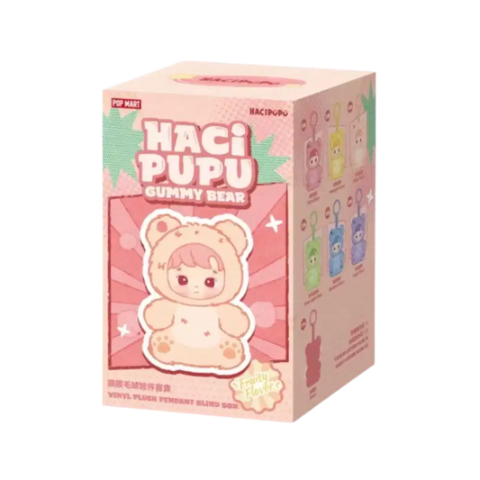 Popmart: Hacipupu - Gummy Bear Series Vinyl Face Pendant Blind Box