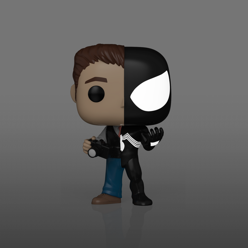 Funko Pop! Marvel: Spider-Man - Peter Parker / Symbiote Suit #1478 [Funko Shop Exclusive] *PREORDER*