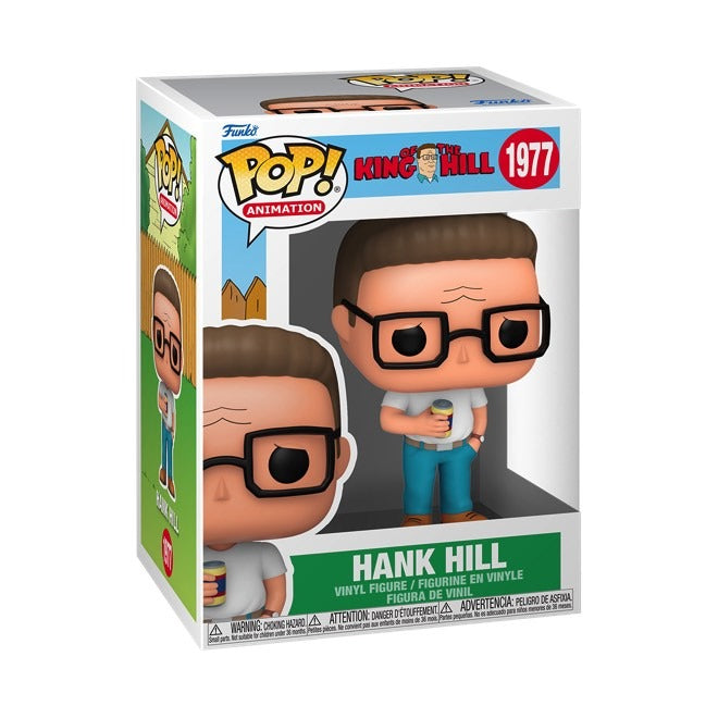 Funko Pop! Television: King Of The Hill - Hank Hill / Boomhauer / Dale Gribble / Bill Dauterive