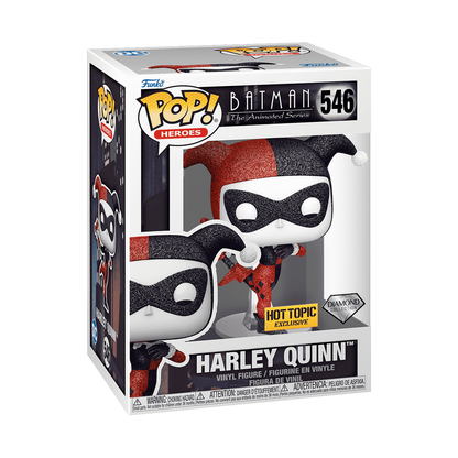 Funko Pop! DC: Batman - Harley Quinn (Diamond) #546 [Hot Topic Exclusive] *PREORDER*