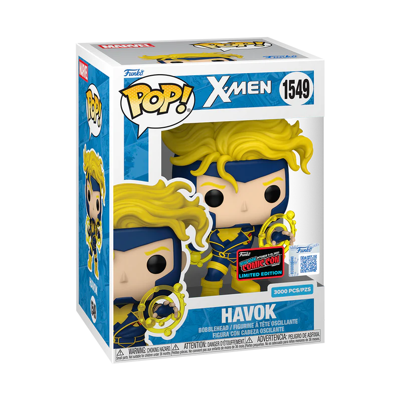 Funko Pop! Marvel - Havok #1549 [2025 New York Comic Con NYCC Official Convention Exclusive] *PREORDER*