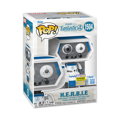 Funko Pop! The Fantastic Four: First Steps - H.E.R.B.I.E. #1504 [2025 SDCC Summer Convention Exclusive] *PREORDER*
