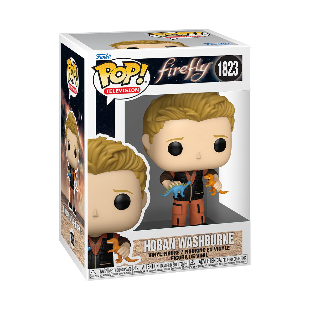 Funko Pop! Television: Firefly - Shepherd Book / Malcolm Reynolds / Zoe Washburne / Hogan Washburne / River Tam / Inara Serra / Kaylee Frye