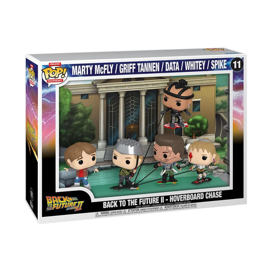 Funko Pop! Movies: Back To The Future II - Hoverboard Chase Moment #11