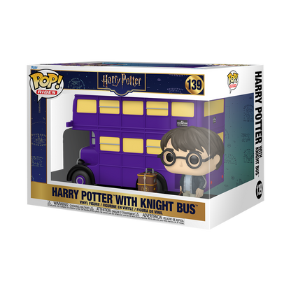 Funko Pop! Movies: Harry Potter - Harry Potter with Knight Bus (Super Deluxe RIde) #139