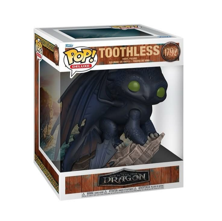 Funko Pop! Movies: How To Train Your Dragon (HTTYD) - Hiccup / Astrid / Deluxe Toothless / Toothless [Exclusive]
