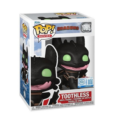 Funko Pop! Movies: How To Train Your Dragon (HTTYD) - Hiccup / Astrid / Deluxe Toothless / Toothless [Exclusive]