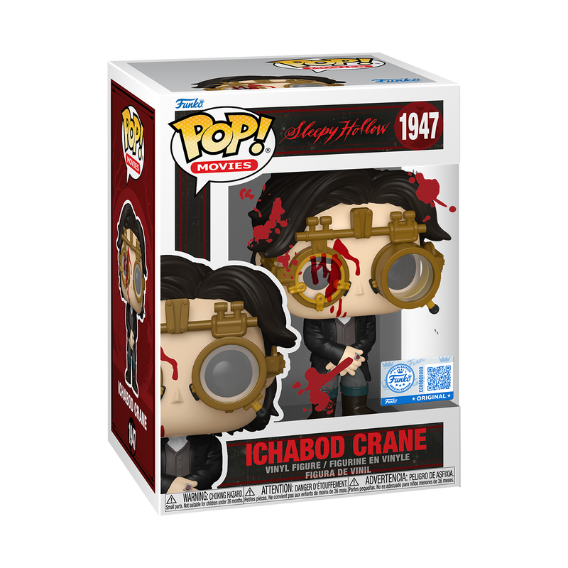 Funko Pop! Movies: Sleepy Hollow - Ichabod Crane (Bloody) #1947 [Funko Special Edition] *PREORDER*