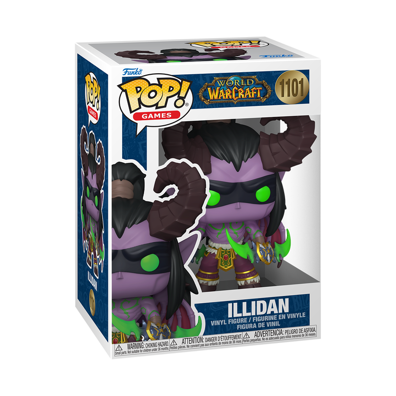 Funko Pop! Games: World Of Warcraft - Anduin / Illidan / Jaina Proudmoore / Xal'atath