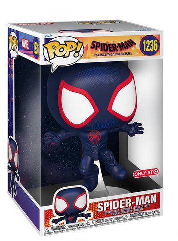 Funko Pop! JUMBO 10-Inch MARVEL SPIDER-MAN ACROSS THE SPIDERVERSE MILES MORALES [TARGET EXCLUSIVE] #1236