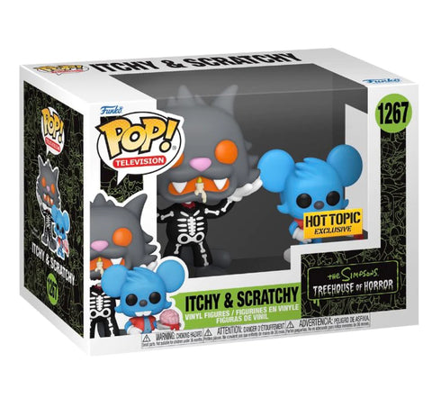 FUNKO POP! SIMPSONS Itchy & Scratchy Treehouse of Horror [HOT TOPIC EXCLUSIVE] #1267