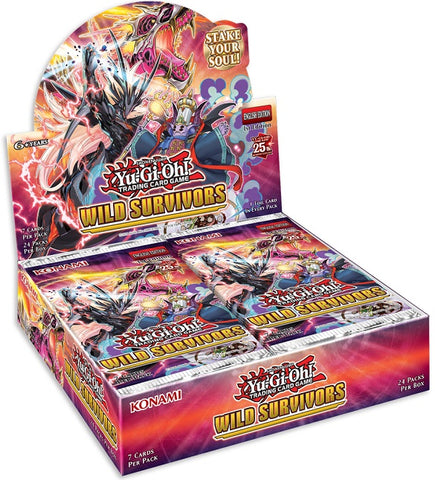 YUGIOH WILD SURVIVORS BOOSTER BOX 1ST EDITION 86152