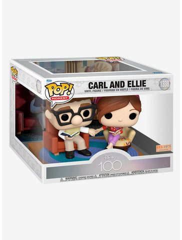 FUNKO POP! DISNEY 100: CARL ELLIE  in Living Room [BOXLUNCH EXCLUSIVE] #1338